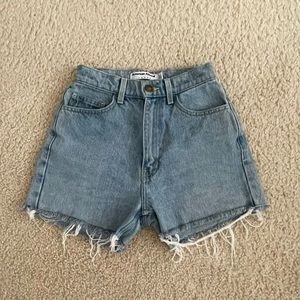 American Apparel Women’s Jean Shorts